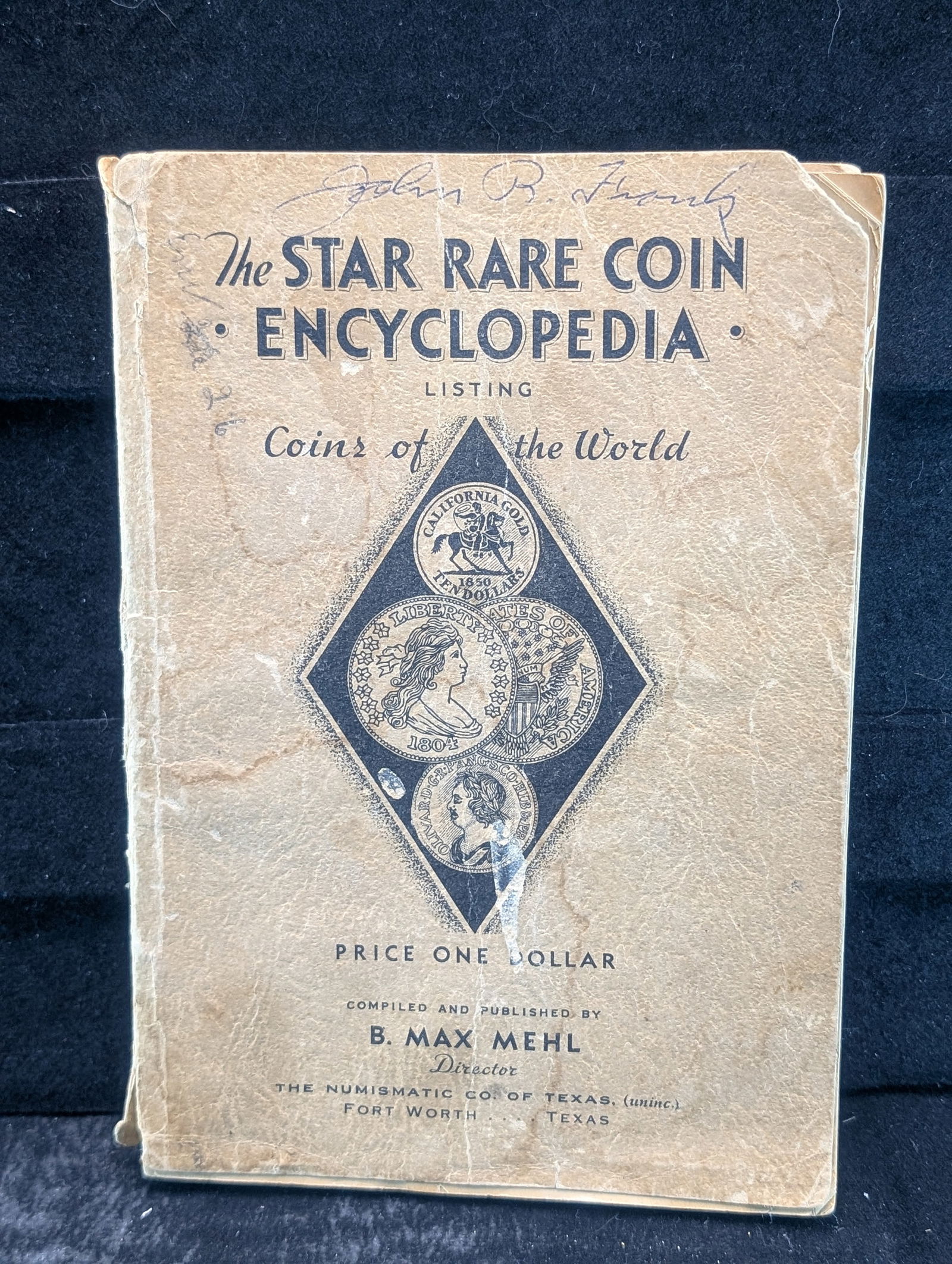 1936 VERY Rare Coin Encyclopedia Book, (IE, $4 Dollar US Gold Coin $25, Coins of the World, 200+ (1 of 3)