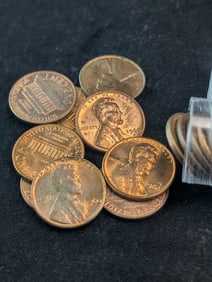 Roll of 1960 P and D Lincoln Memorial Cents