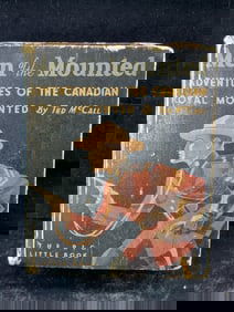 Big Little Book Men of the Mounted Adventures of the Canadian Royal Mounted 1933