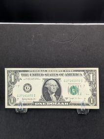 1963B Joseph Bar Federal Reserve Note