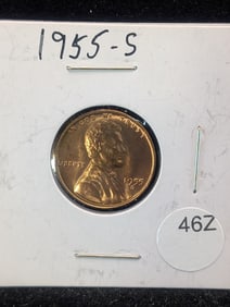 1955-S Lincoln Wheat Cent