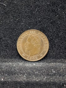 1862- A France 1 Centime