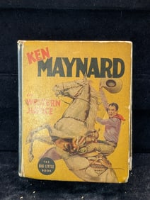 Big Little Book Ken Maynard in Western Justice 1938