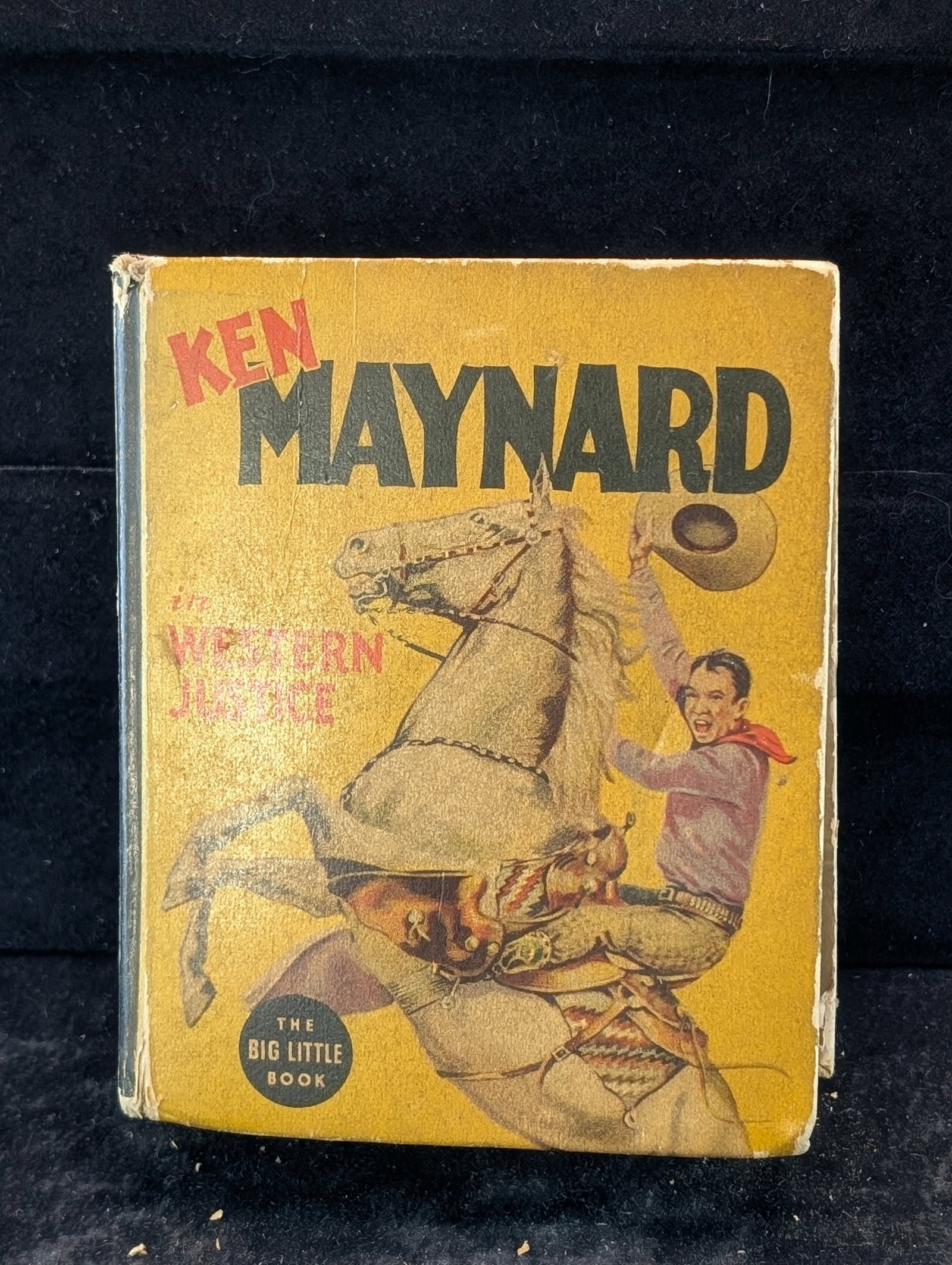 Big Little Book Ken Maynard in Western Justice 1938: Big Little Book Ken Maynard in Western Justice 1938