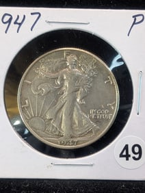 1947 P Walking Liberty Half Dollar