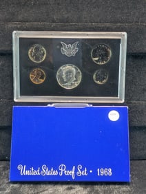 1968 S US Mint Proof Set. OGP