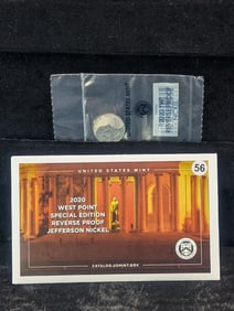 2020 W West Point Reverse Proof Special Edition Jefferson Nickel