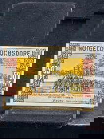 1921 German 50 Pf Currency, Crisp-UNC (Notgeld), 104 Years Old!
