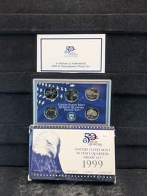 1999-S US Mint 50 State Quarter Proof Set. OGP