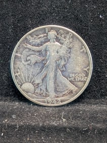 1942 Walking Liberty 50c. 90% Silver