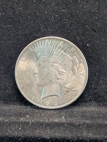 1922 Peace Silver Dollar. UNC