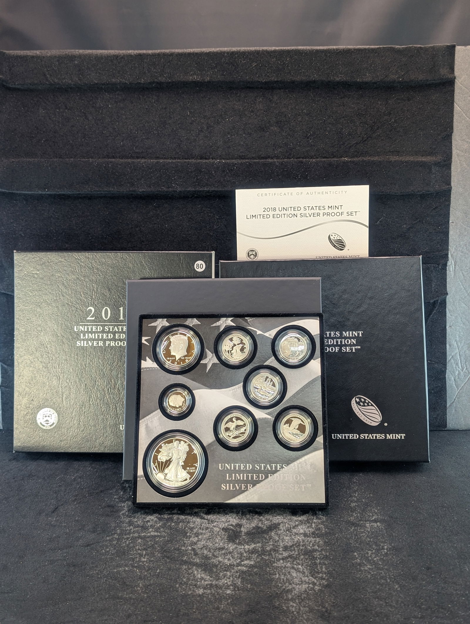 2018-S United States Mint Limited Edition Silver Proof Set OGP (1 of 4)