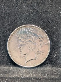 1922-D Peace Silver Dollar. UNC
