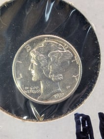 1937 P Mercury Dime Nice Coin