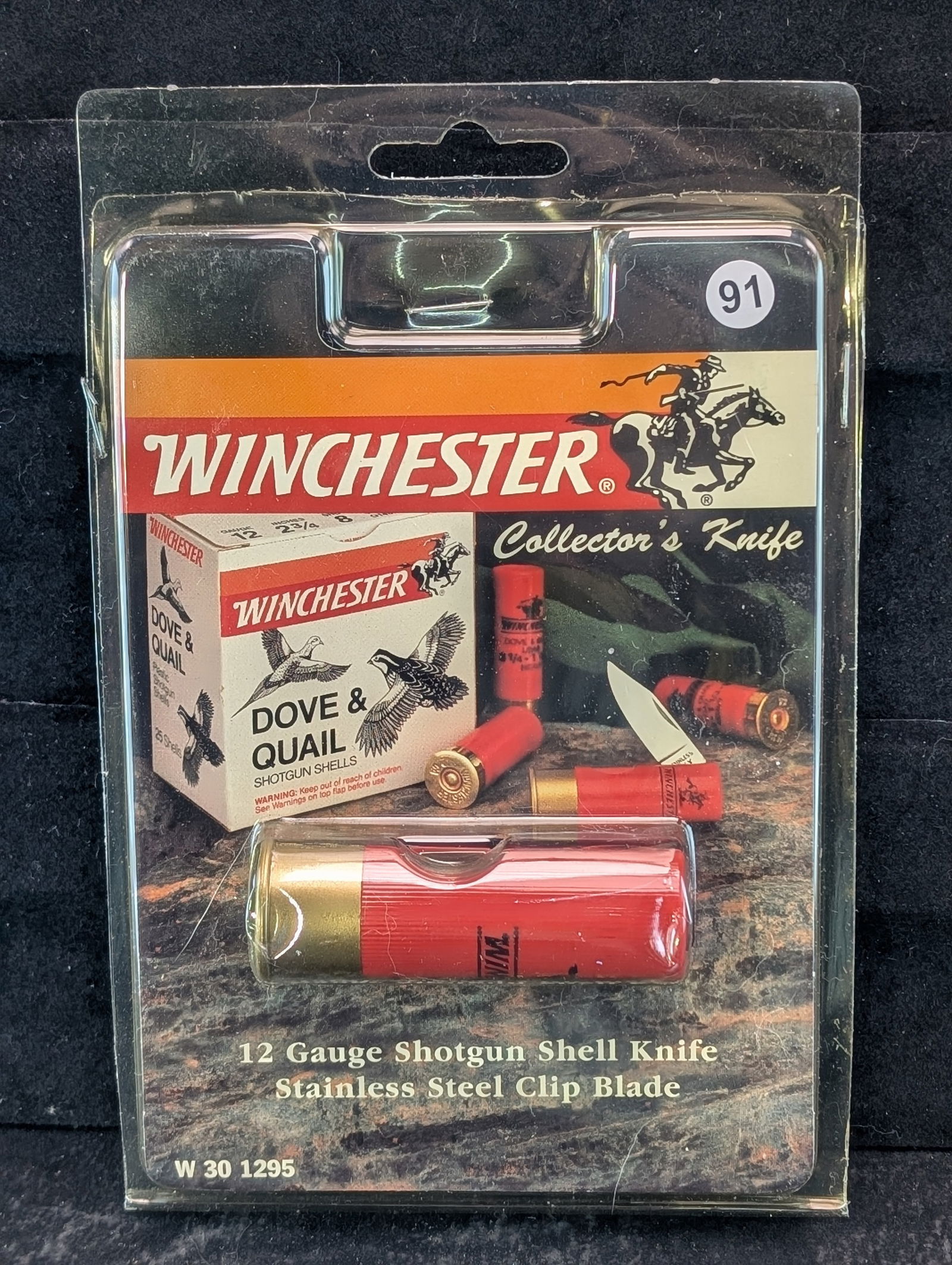 Winchester Collector's Knife 12 Gauge Shotgun Shell made in Italy NIB (1 of 2)