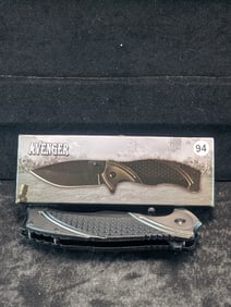 Avenger Tactical Pocket Knife Linerlock with Assisted Opening NIB