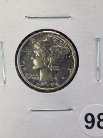 1943 P Mercury Dime Nice Coin