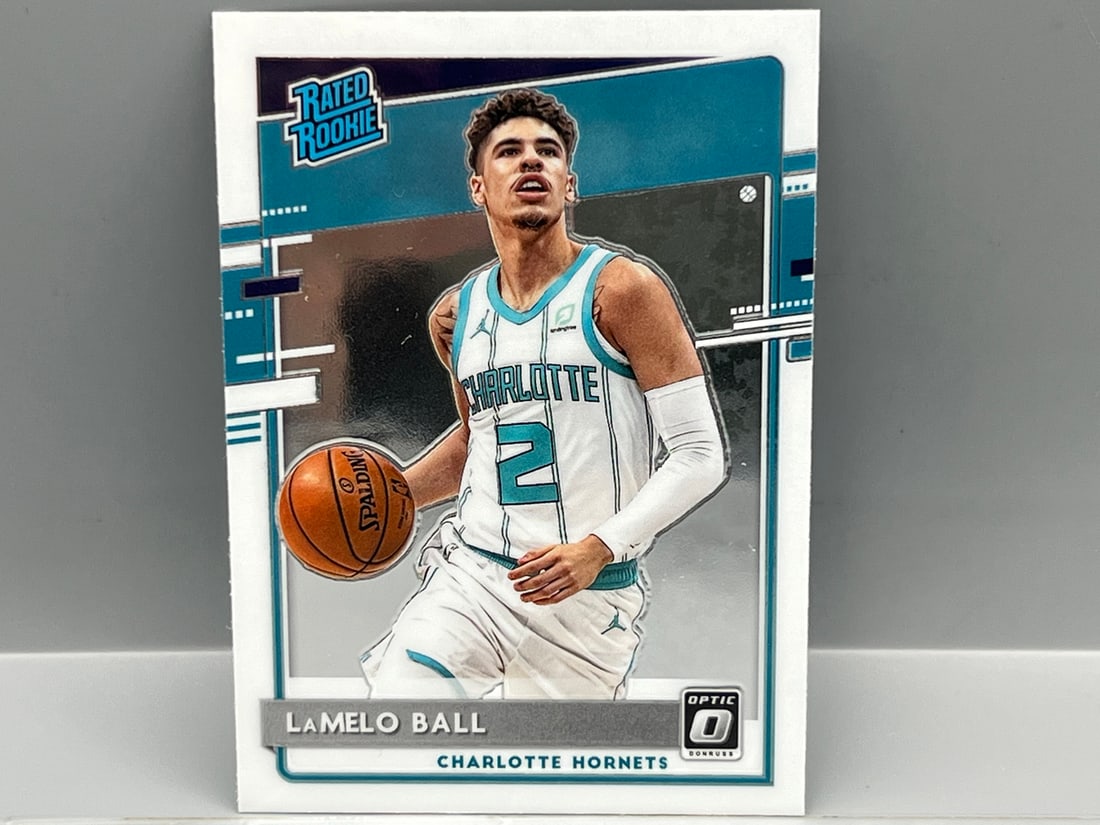 2020-21 Panini Donruss Optic LaMelo Ball RC #153: 2020-21 Panini Donruss Optic LaMelo Ball RC #153