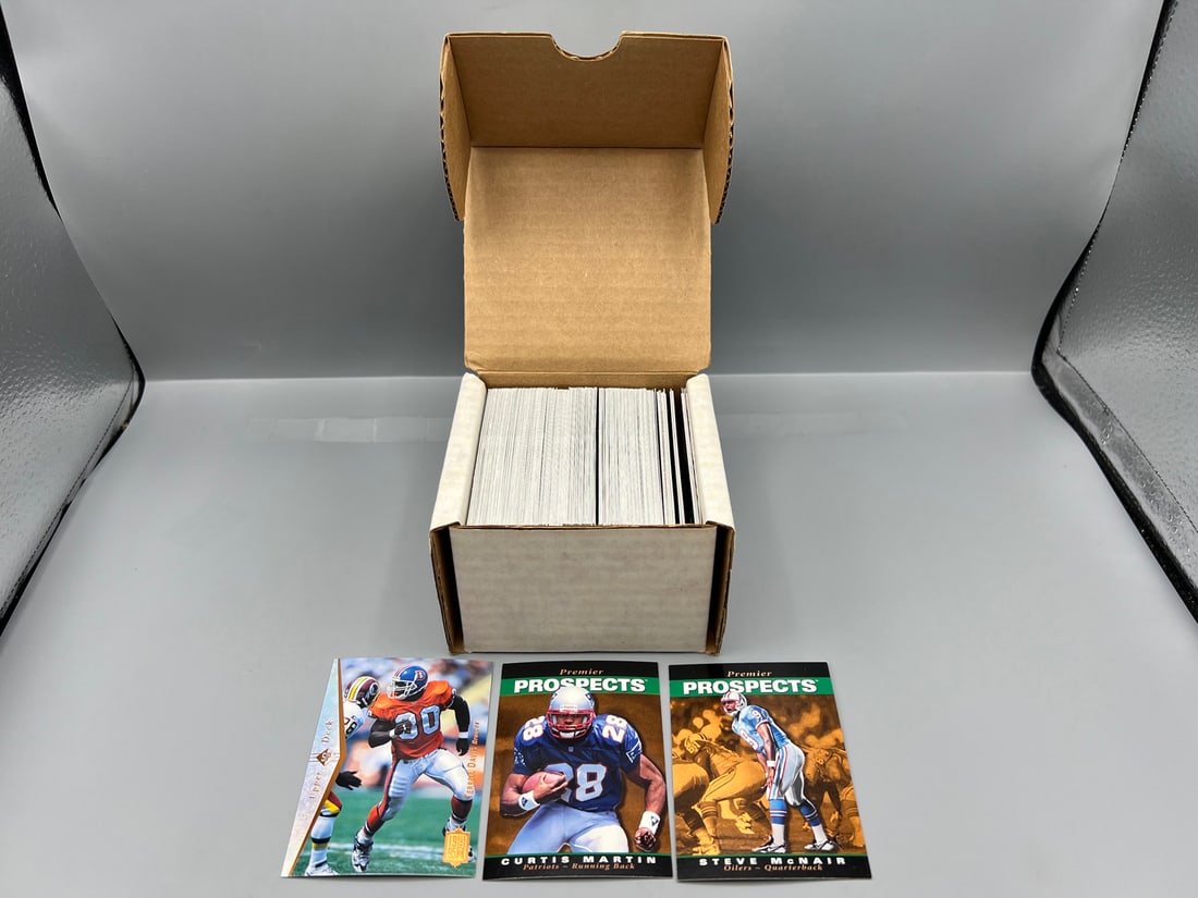 1995 Upper Deck SP Football Complete Set W/ Terrell Davis RC, Curtis Martin RC, & Steve McNair RC (1 of 3)