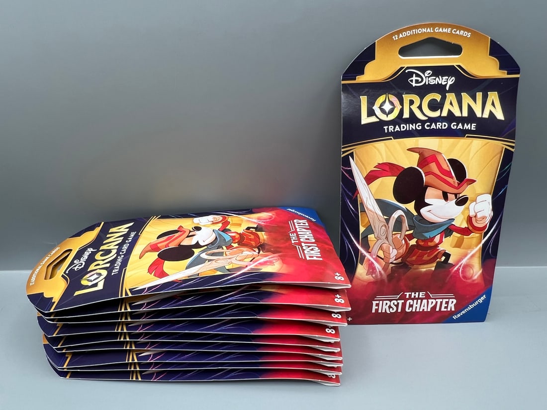 Lot of (10) 2024 Disney Lorcana The First Chapter Unopened Packs (1 of 2)