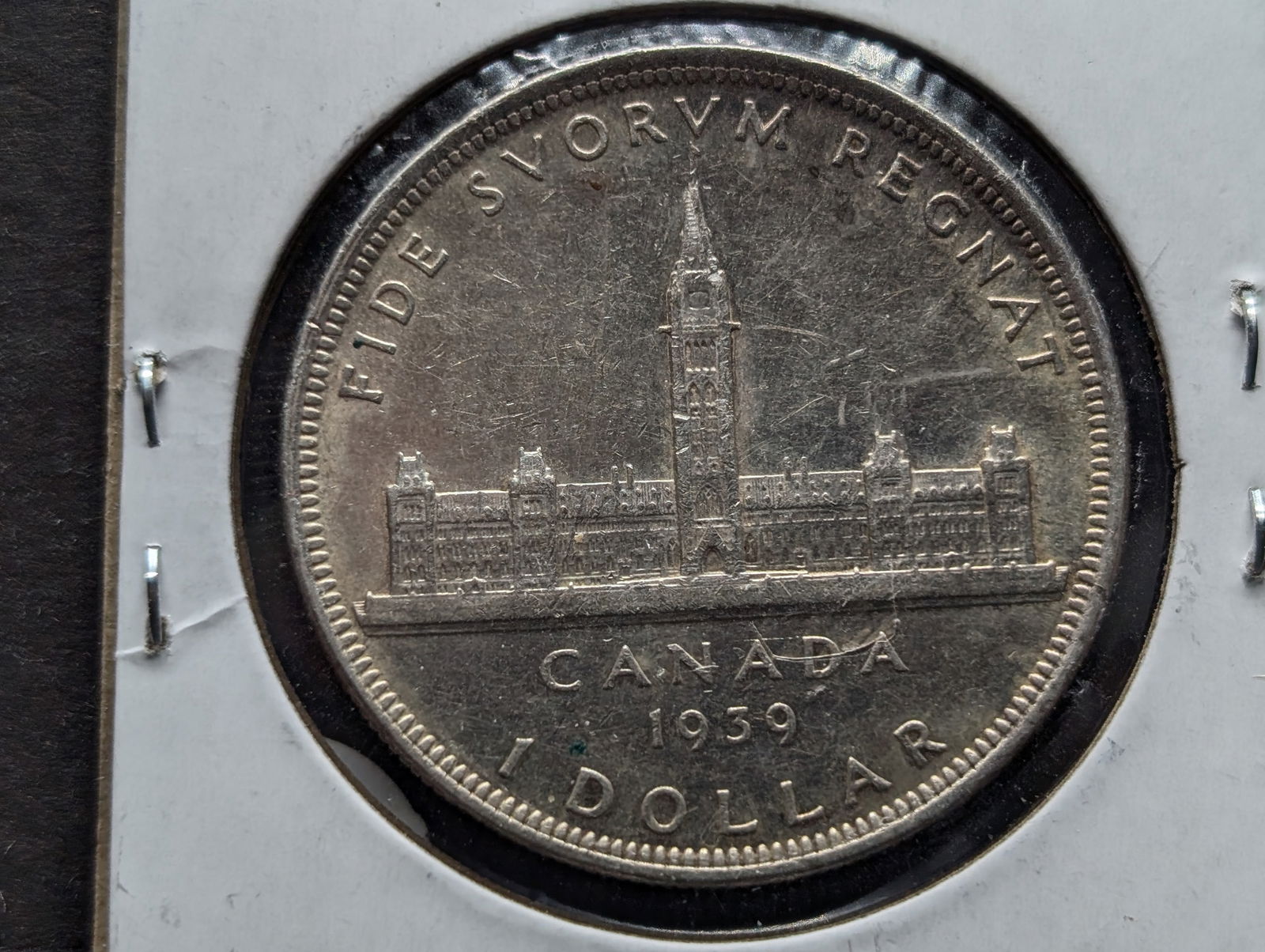 1939 Silver Canadian Dollar (1 of 3)