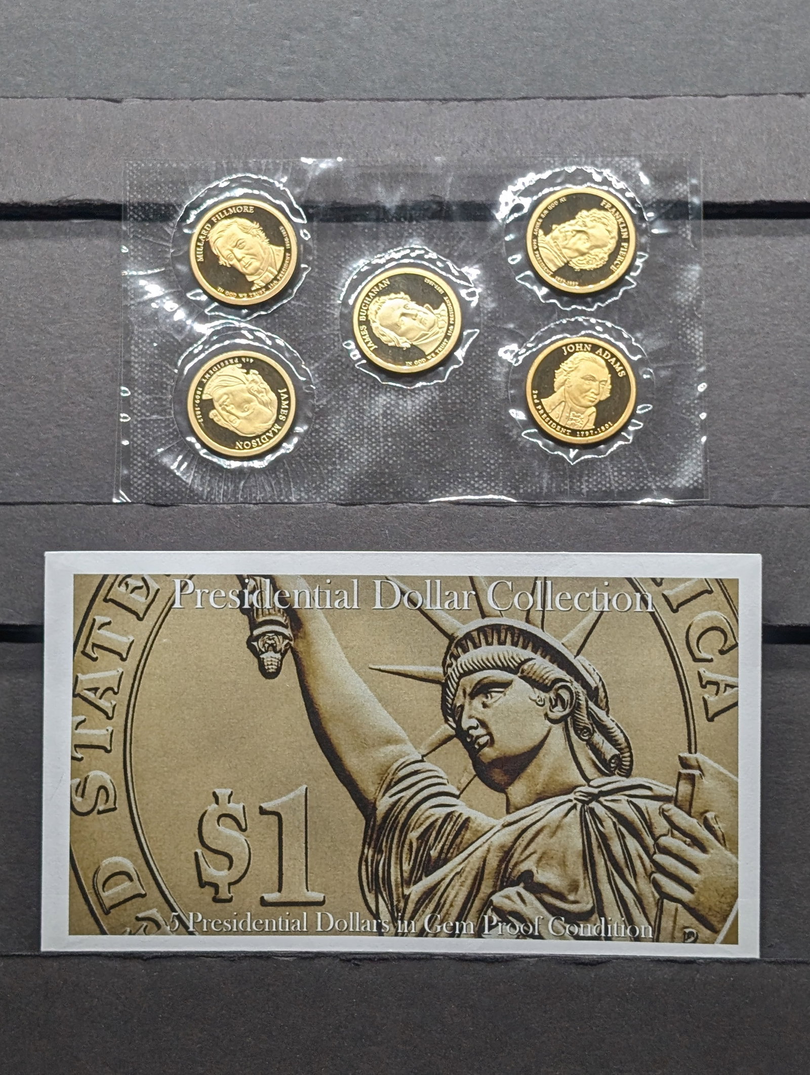 Presidential Dollar Collection in Gem Proof Condition: Presidential Dollar Collection in Gem Proof Condition