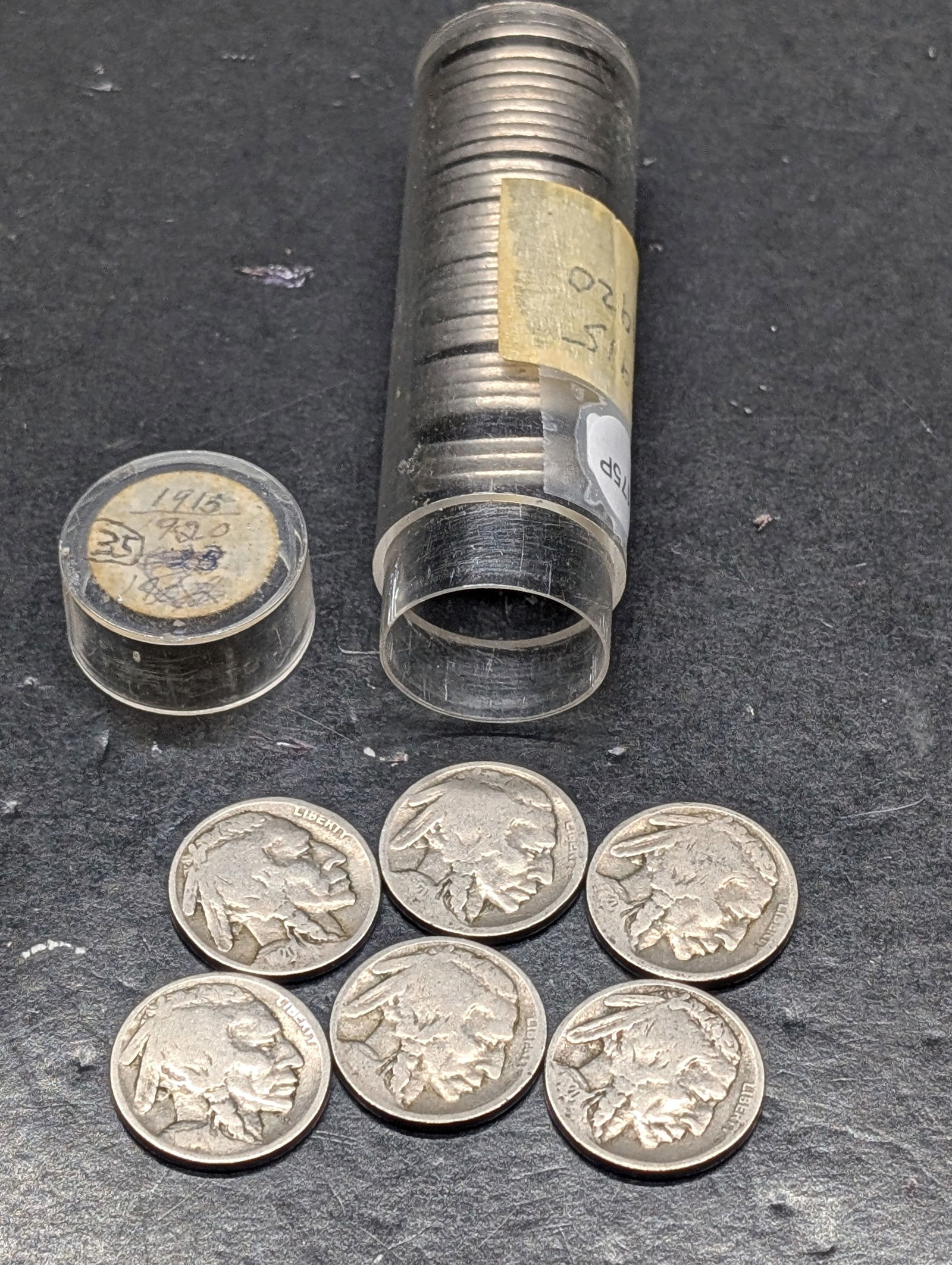 (35) Buffalo Nickels 1915 ? 1920 (1 of 6)