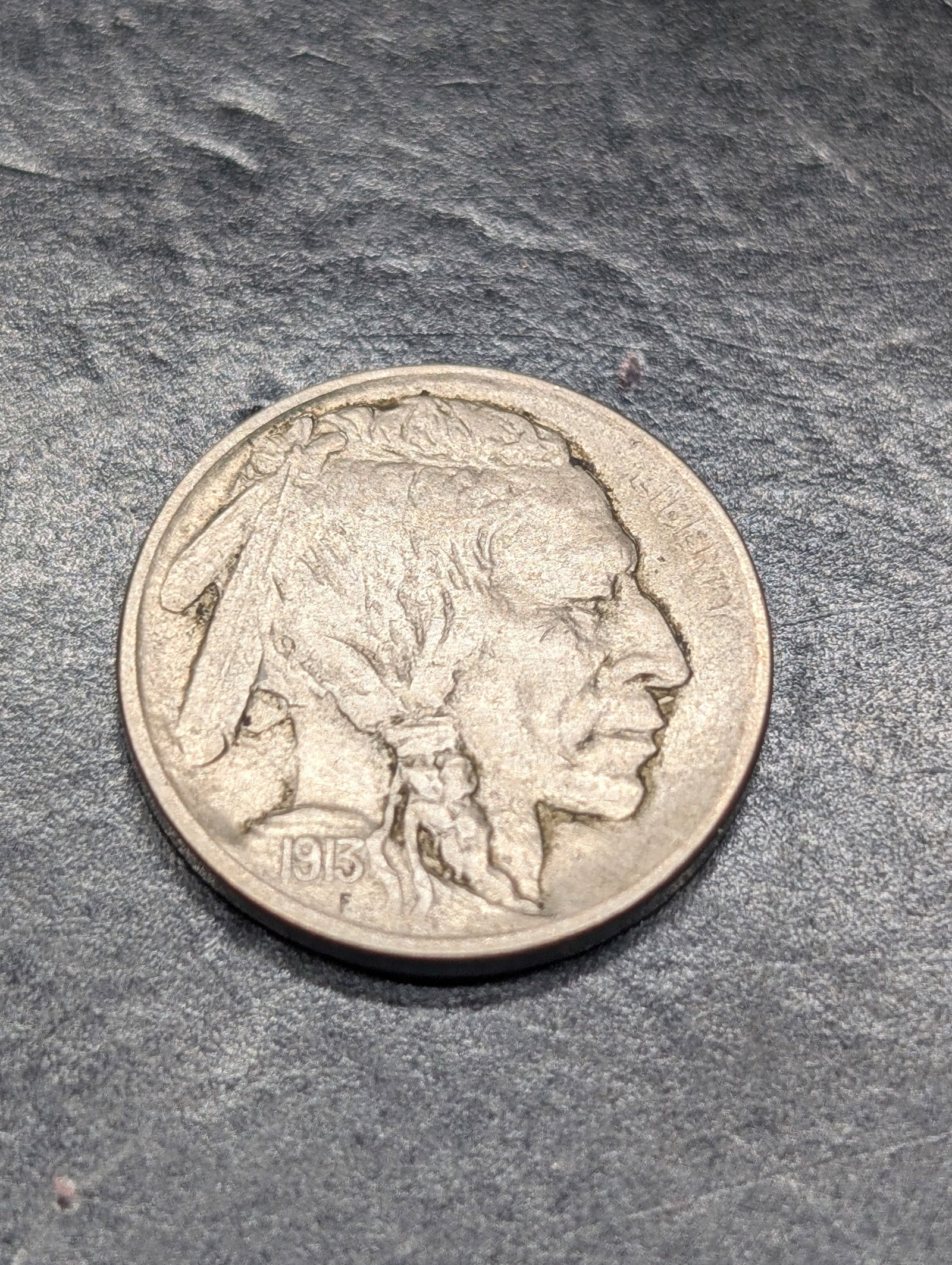 *XF/AU* 1913 Buffalo Nickel (1 of 2)
