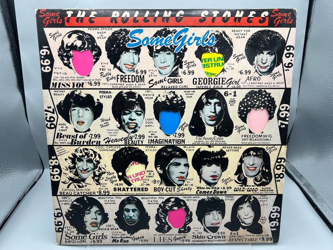 1978 The Rolling Stones Some Girls Vinyl Album - COC 39108: 1978 The Rolling Stones Some Girls Vinyl Album - COC 39108 - Records have not been tested by the auction house for play quality. All items are sold as is.