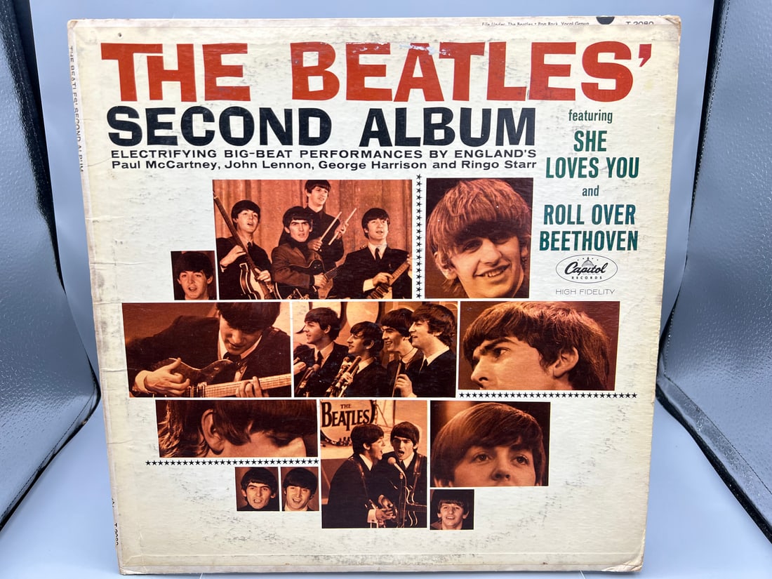 1964 The Beatles' Second Album Vinyl Album - T-2080 (1 of 5)