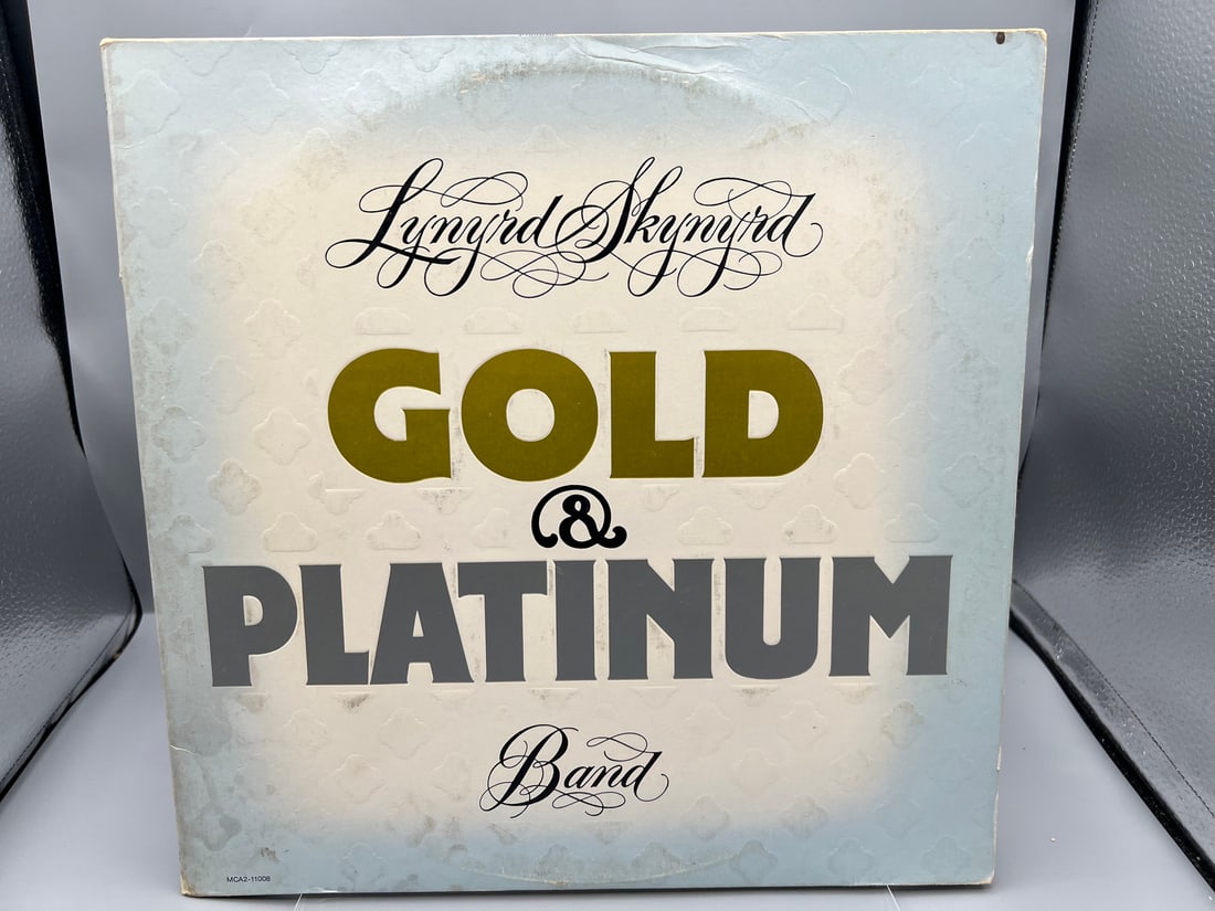 1980 Lynyrd Skynyrd Gold And Platinum Reissue Club Edition Vinyl Album - MCA2-11008: 1980 Lynyrd Skynyrd Gold And Platinum Reissue Club Edition Vinyl Album - MCA2-11008 - Records have not been tested by the auction house for play quality. All items are sold as is.