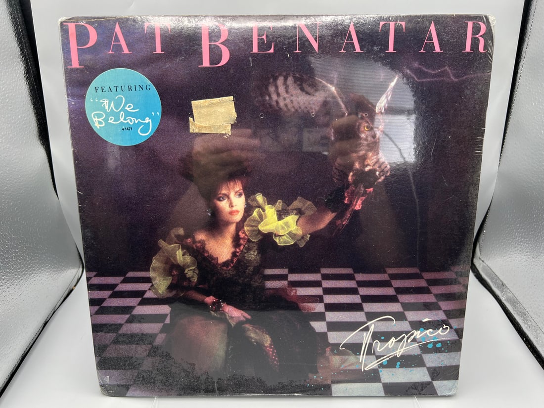 SEALED - Pat Benatar: Tropico (1984), includes Certificate of Authenticity (to help stop: SEALED - Pat Benatar: Tropico (1984), includes Certificate of Authenticity (to help stop counterfeiting at the time) - Records have not been tested by the auction house for play quality. All items are