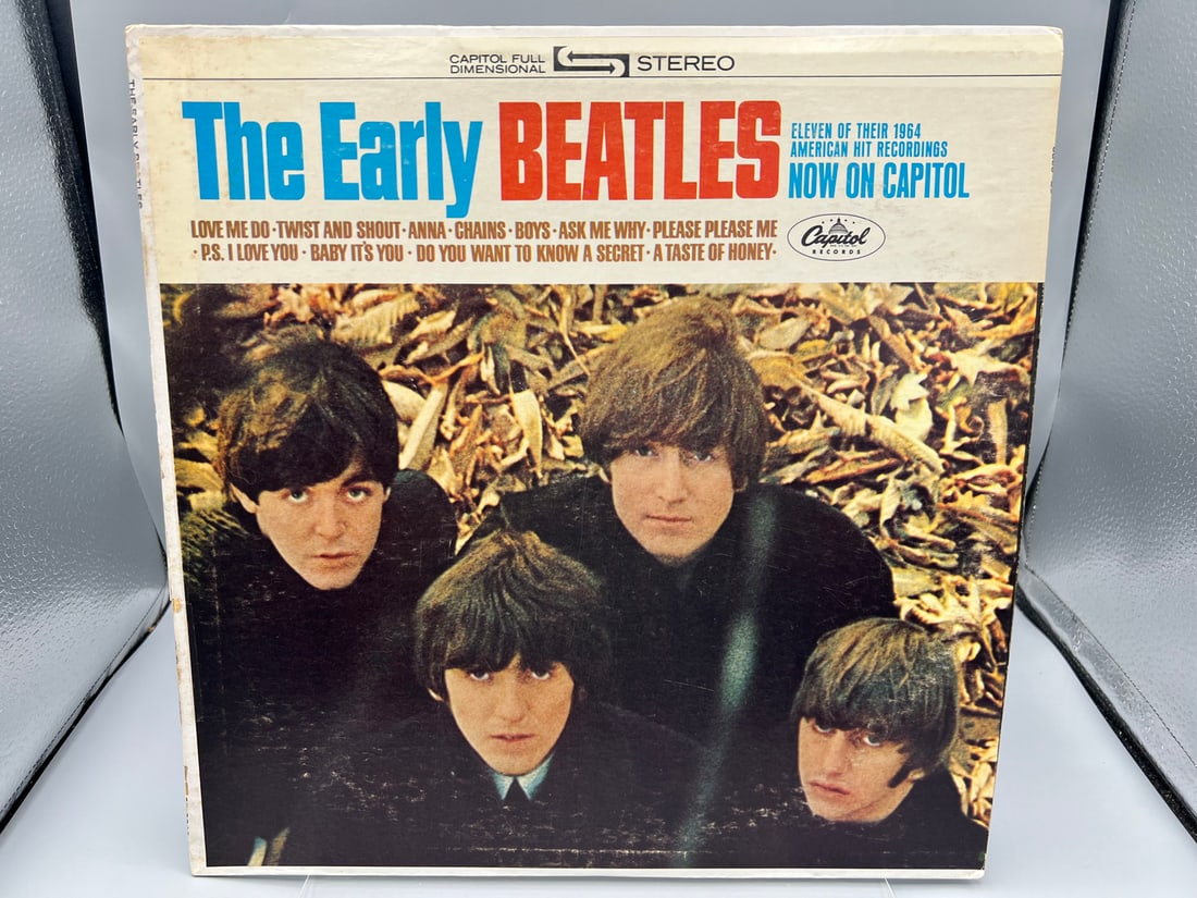 The Beatles: The Early Beatles (1978), reissue, purple labels (1 of 5)