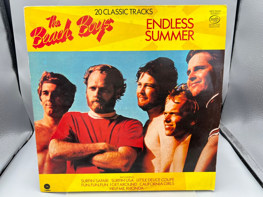 1981 The Beach Boys Endless Summer Reissue United Kingdom Vinyl Album - MFP 50528 (1 of 5)