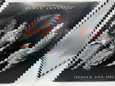 1980 Black Sabbath Heaven And Hell Vinyl Album - BSK 3372