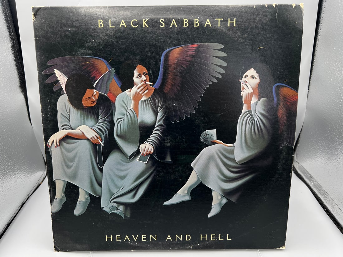 1980 Black Sabbath Heaven And Hell Vinyl Album - BSK 3372: 1980 Black Sabbath Heaven And Hell Vinyl Album - BSK 3372 - Records have not been tested by the auction house for play quality. All items are sold as is.