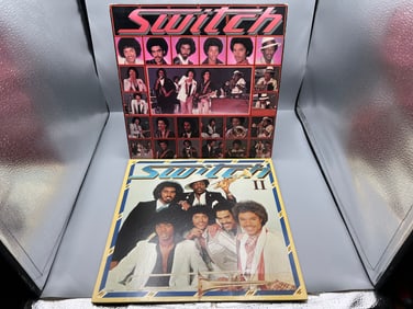 Switch (2 LP Lot): Switch - self-titled (1978), minor creases in cover; and Switch II (1979)