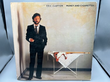 1983 Eric Clapton Money And Cigarettes Vinyl Album - 1-23773