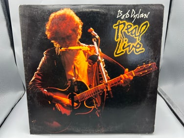 1984 Bob Dylan Real Live Vinyl Album - FC 39944