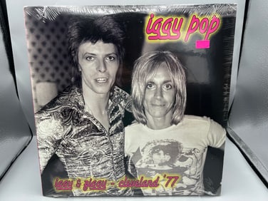 SEALED - Iggy Pop: Iggy & Ziggy - Cleveland '77 (2009)