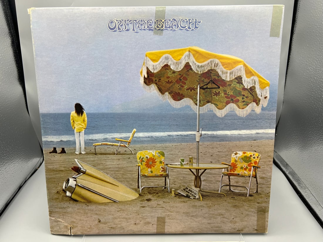 1974 Neil Young On The Beach Vinyl Album - R 2180 (1 of 5)