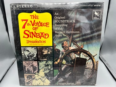 SEALED - The 7th Voyage of Sinbad - Original Soundtrack Recording (1980), reissue
