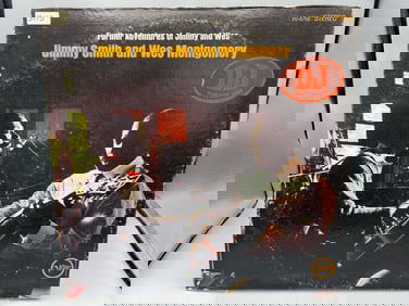 Jimmy Smith and Wes Montgomery: Further Adventures of Jimmy and Wes (1969), yellow promo label,