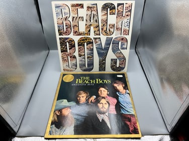 The Beach Boys (2 LP Lot): The Beach Boys - self-titled (1985); and The Beach Boys Grootste Hits