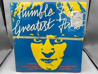 SEALED - Humble Pie: Greatest Hits (1977), shrinkwrap has a few small holes but tightly sealed -
