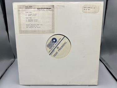 AUTOGRAPHED - Paul Speer - TEST PRESSING: Collection 983 - Spectral Voyages (1984). A unique