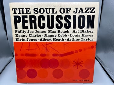 The Soul of Jazz Percussion (1962), A special Riverside Records sampler of a dozen top jazz drummers