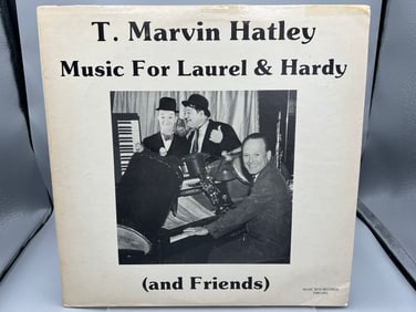 Autographed - T. Marvin Hatley: Music for Laurel & Hardy and Friends (1982), Limited Edition -