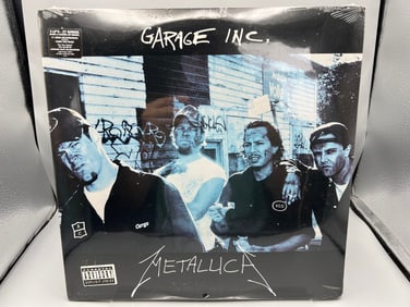 SEALED - Metallica: Garage Inc. (2008), reissue, gatefold, 3 LPs
