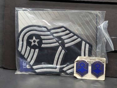 USAF Seniors Master Sgt Insignia Patches & Medals